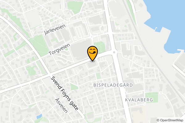 Kart over Dolly Dimples Hillevåg i Gartnerveien 29, 4016 Stavanger