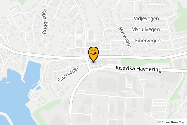 Kart over Dolly Dimples Tananger i Risavika Havnering 12A, 4056 Tananger